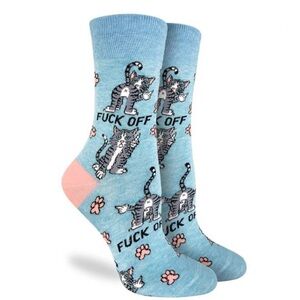 Blue Cat Novelty Socks 5-9